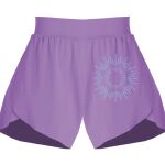 Girls Flowy Overlay Shorts Thumbnail