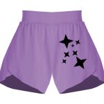 Girls Flowy Overlay Shorts Thumbnail