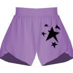 Girls Flowy Overlay Shorts Thumbnail