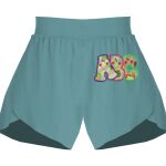 Ladies Flowy Overlay Shorts Thumbnail