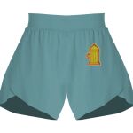 Ladies Flowy Overlay Shorts Thumbnail