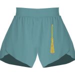 Ladies Flowy Overlay Shorts Thumbnail