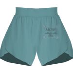 Ladies Flowy Overlay Shorts Thumbnail