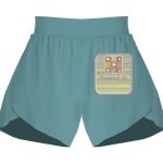 Ladies Flowy Overlay Shorts Thumbnail