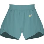 Ladies Flowy Overlay Shorts Thumbnail