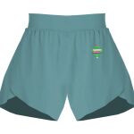 Ladies Flowy Overlay Shorts Thumbnail