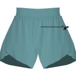 Ladies Flowy Overlay Shorts Thumbnail