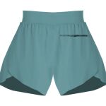 Ladies Flowy Overlay Shorts Thumbnail