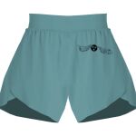 Ladies Flowy Overlay Shorts Thumbnail