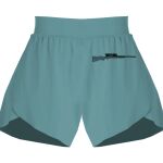 Ladies Flowy Overlay Shorts Thumbnail