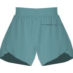 Ladies Flowy Overlay Shorts Thumbnail