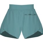 Ladies Flowy Overlay Shorts Thumbnail