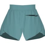 Ladies Flowy Overlay Shorts Thumbnail