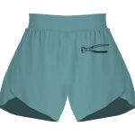 Ladies Flowy Overlay Shorts Thumbnail