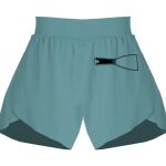 Ladies Flowy Overlay Shorts Thumbnail