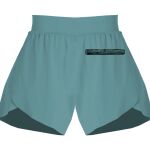 Ladies Flowy Overlay Shorts Thumbnail