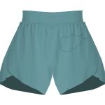 Ladies Flowy Overlay Shorts Thumbnail