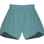 Ladies Flowy Overlay Shorts Thumbnail