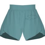 Ladies Flowy Overlay Shorts Thumbnail