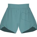 Ladies Flowy Overlay Shorts Thumbnail