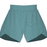 Ladies Flowy Overlay Shorts Thumbnail