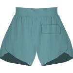 Ladies Flowy Overlay Shorts Thumbnail