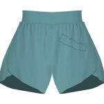 Ladies Flowy Overlay Shorts Thumbnail