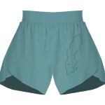 Ladies Flowy Overlay Shorts Thumbnail