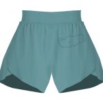 Ladies Flowy Overlay Shorts Thumbnail