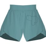 Ladies Flowy Overlay Shorts Thumbnail