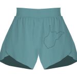 Ladies Flowy Overlay Shorts Thumbnail