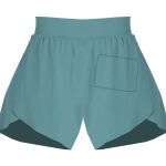 Ladies Flowy Overlay Shorts Thumbnail