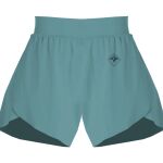 Ladies Flowy Overlay Shorts Thumbnail