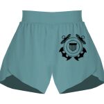 Ladies Flowy Overlay Shorts Thumbnail