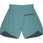 Ladies Flowy Overlay Shorts Thumbnail