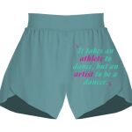 Ladies Flowy Overlay Shorts Thumbnail