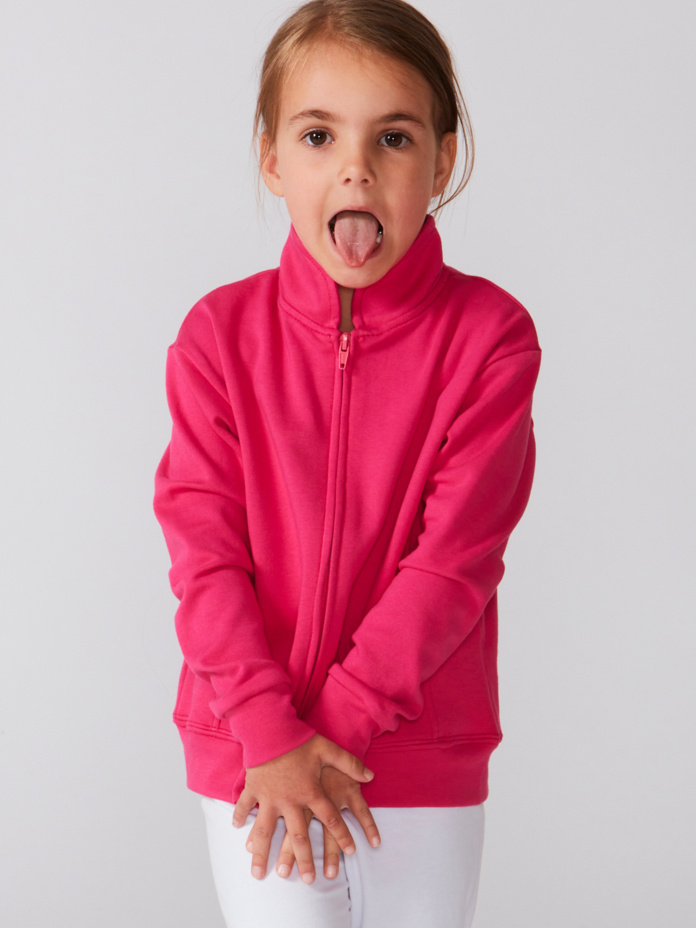 Studio Essentials Girls Economy Cotton/Spandex Yoga Jacket Thumbnail