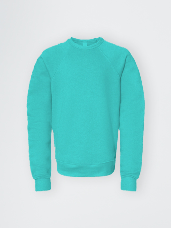 Studio Essentials Toddler Unisex Solid Raglan Sweatshirt Thumbnail