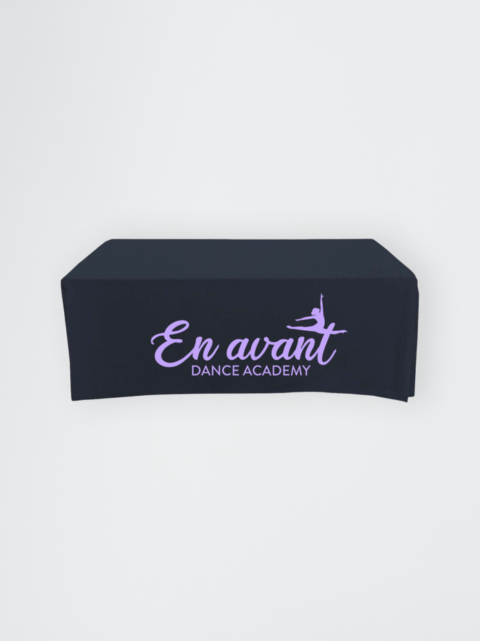 Polycotton Twill Table Throw - 6' Table, Drape style, 4 sided, Closed Back Thumbnail