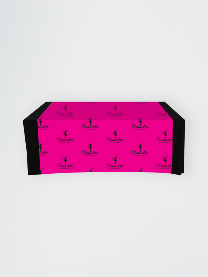 Full-Out Wider Table Runner - 60x60, Covers Front and Top of the table Thumbnail