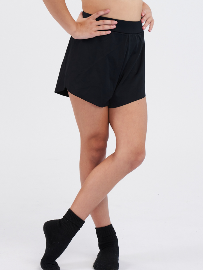 Girls Flowy Overlay Shorts Thumbnail