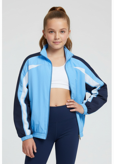 SLX Youth & Adult Ocean Blue Windbreaker Thumbnail