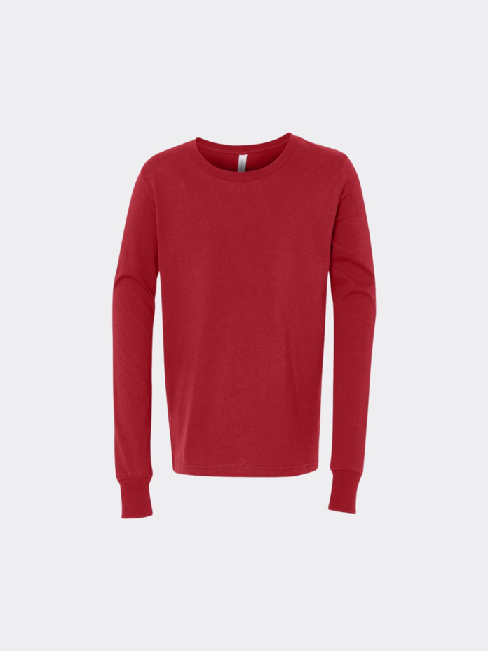 Bella + Canvas Youth Unisex Jersey Long Sleeve Tee Thumbnail
