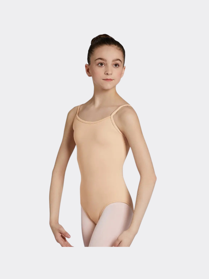 Girls Scoop Cami High-Back Leotard Thumbnail