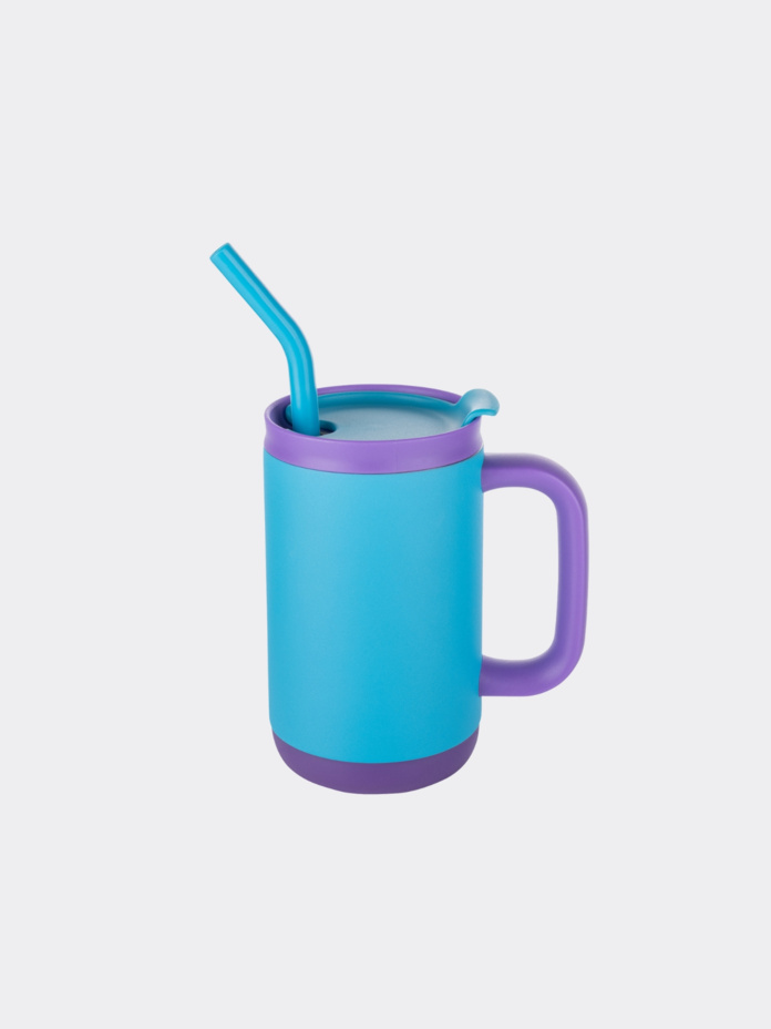 Abelia SS Sip & Twist Lid Mug w/Straw - 16oz Thumbnail