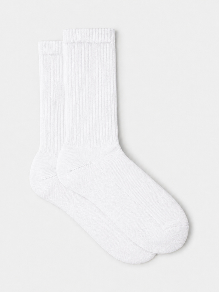Half-Crew Cotton Crew Socks Thumbnail