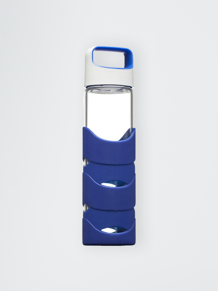 Modern Glass Water Bottle 19oz Thumbnail
