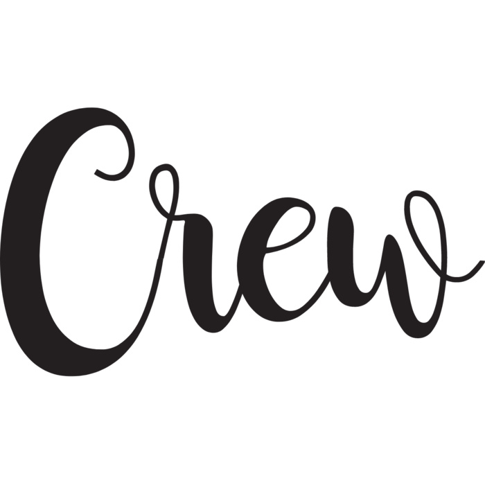 crew cursive Thumbnail
