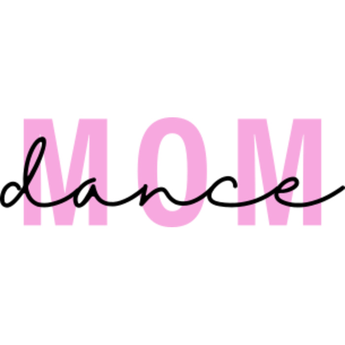Dance Mom Block & Cursive Thumbnail