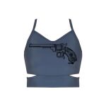 Girls Cutout Detail Crop Top Thumbnail